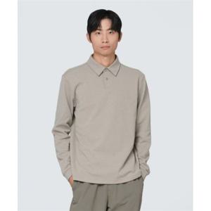 스노우피크 SNOWPEAK APPAREL 폴로 긴팔 티셔츠 (S24FMTPS10) Beige Gray S24FMTPS10BY 337447