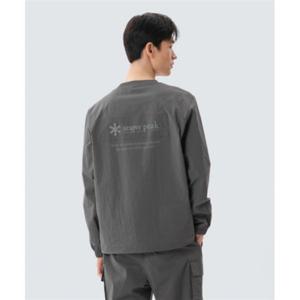 스노우피크 SNOWPEAK APPAREL 루트 우븐 패치 맨투맨 (S25MMRHT60) Dark Gray S25MMRHT60DG 337667