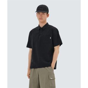 스노우피크 SNOWPEAK APPAREL 냉감 루트 포켓 반팔 폴로 티셔츠 (S25MMRPS60) Black S25MMRPS60BK 337699