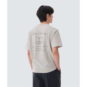 스노우피크 SNOWPEAK APPAREL 소로나 캠퍼 반팔 티셔츠 (S25MMFTS06) Light Beige S25MMFTS06LE 337597