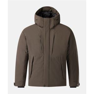코오롱스포츠 KOLON SPORT 남성 후드일체형 논퀼팅 미드 다운 JWJDW25621BRW 329350