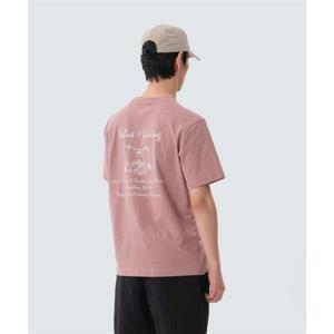 스노우피크 SNOWPEAK APPAREL 소로나 캠퍼 반팔 티셔츠 (S25MMFTS06) Deep Pink S25MMFTS06DP 337721