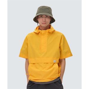 스노우피크 SNOWPEAK APPAREL 타슬란 우븐 비비드 반팔 아노락 Royal Yellow (S24MMLAN56) S24MMLAN56RY 338353