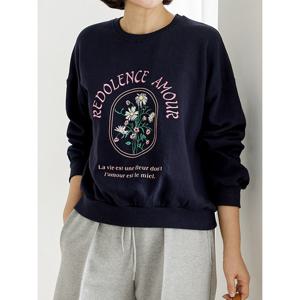 김여사 (신상) 스프링 무드 자수 맨투맨 2TS601317