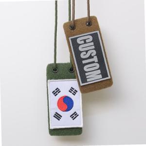 밀리터리 카드지갑 사원증 목걸이형 ID패치 10종