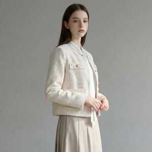 부루앤쥬디 골드라운드포켓트위드자켓 BOSCJK507B