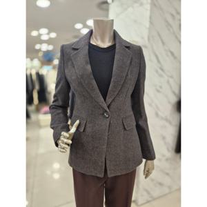 [미니멈]울 원버튼 자켓 MYDAWJ0640