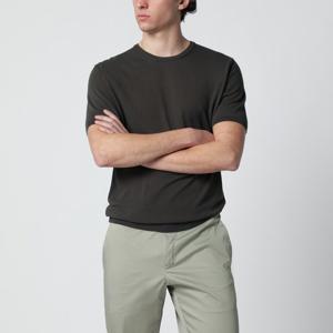 로베르토콜리나 리브 트림 코튼 크루넥 반팔 티셔츠 261MYA1002