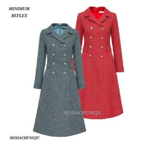 [미니멈]MD 더블 버튼 카라 원피스 MD MMZAAWO2300BL