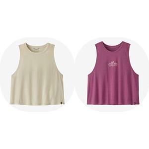 [파타고니아코리아] 24461R5 우먼즈 캐필린 쿨 트레일 크롭 탱크 Capilene Cool Trail Cropped Tank PG