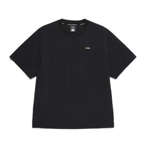 내셔널지오그래픽 아델리 경량 우븐 스트레치 반팔 티셔츠 N252UTS140
