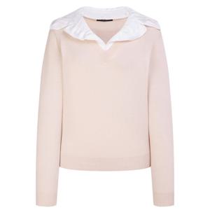 질스튜어트뉴욕   26SS  탈착카라 울혼방 니트 JSSW6B320I2