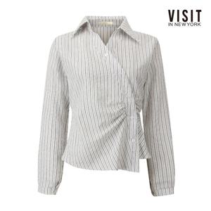비지트인뉴욕  내추럴 셔링 스트랩 셔츠 (V62LS05)