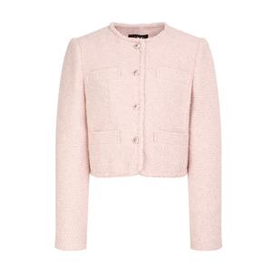 질스튜어트뉴욕   26SS  멜란지 코튼혼방 트위드자켓 JSJA6B190P2