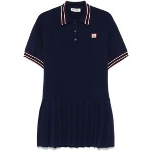 미우미우 원피스 MMA892 S OOO 158Z F0124 BLUE