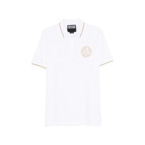 베르사체 폴로 티셔츠 80GAGT03 CJ01T G03 WHITE