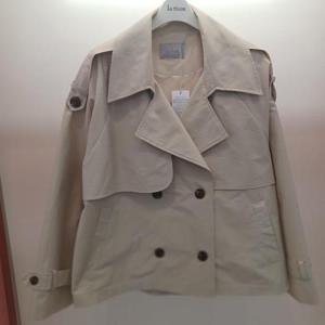 Latium HC06 국내생산 H라인 팔뚝품편한 쥬크 미니 쟈켓 짧은 트렌치 코트 T2613jk07LB