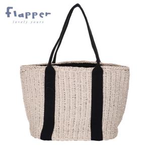 플래퍼 네추럴바스켓토트백_FBI6BG033C