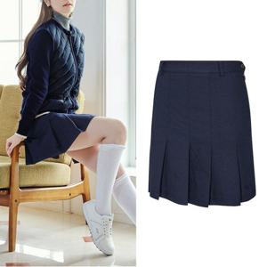 비티알 BTR 여성 골프웨어 가을 플리츠 스커트 치마