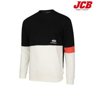 [제이씨비]남아 칼라 절개 기모 맨투맨 (JBK8O766BSB)