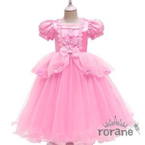 [로라네] 핑크 플라워 오로라 공주드레스 유아