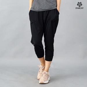 [스타캣]요가복하의 운동복바지 필라테스하의 7부 조거바지 SC P
