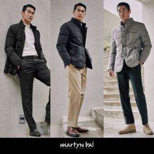 [마틴발] 남성 빅패턴 구스다운 자켓