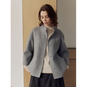 [요하넥스]A라인 핸드메이드하프코트