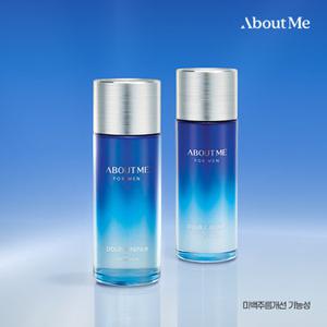 어바웃미 [79%OFF] 한정특가 맨즈 기초 2종 기획 +쇼핑백 (정가 60,000원)