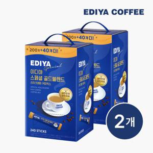 [이디야] 스페셜 골드블렌드 커피믹스 240T x2