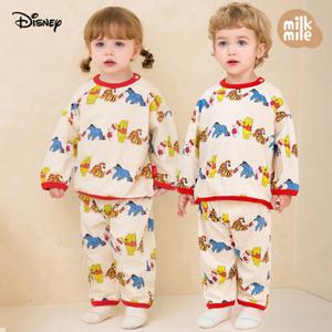 [밀크마일] [디즈니]베이비곰돌이푸 다같이나란히실내상하복