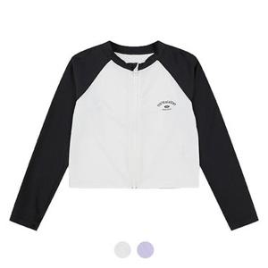 [폴햄키즈][폴햄키즈] 영스터 여아 래쉬가드 크롭 집업_PKE2TC27