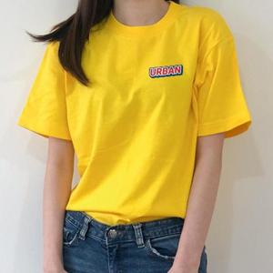 [험블스튜디오]  어반 로고 레이어드 여자반팔티셔츠