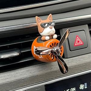 [무케렌시아] 벨라독스_에어휠 프로펠러 차량용 방향제_브라운