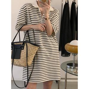 웬디 / 편안한 넥 지퍼 원피스 WP12644