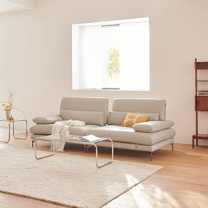 [봄소와] 보다 3.5인용 듀러블 천연 소가죽 스윙소파