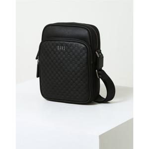 [닥스ACC][LOUIS DD] 블랙 DD 패턴 경판 소가죽 미니크로스백 DBBA4E014