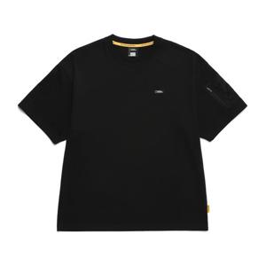 내셔널지오그래픽 N242UTS950 로우디 포켓 반팔 티셔츠 BLACK