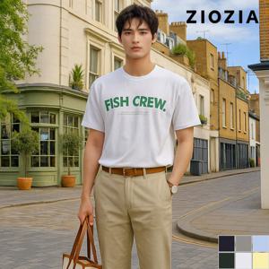 [지오지아] 코튼 100 데일리 반팔 티셔츠 C (ABC2TR3182_C)