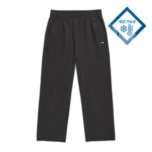 내셔널지오그래픽 N242WPT970 여성 쿨링 와이드 크롭 팬츠 CHARCOAL