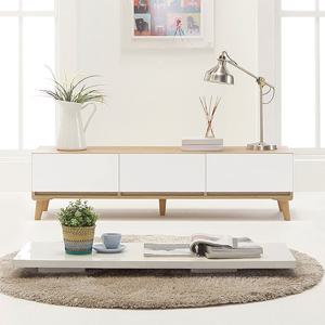 리빙인도무스 퓨어 1500 거실장 티비다이