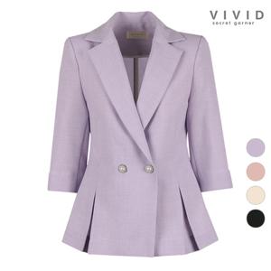 여성 쏘쿨 진주단추 여름 정장자켓