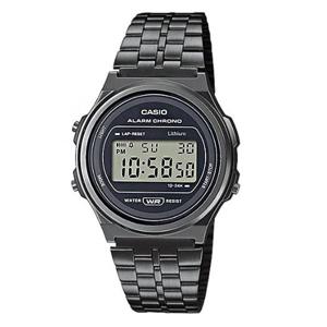 [CASIO] 카시오 A171WEGG-1A 블랙크롬도금 메탈 손목시계