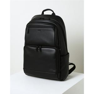 [닥스ACC][쇼핑백동봉]블랙 로고장식 가죽 백팩 DBBA3E696