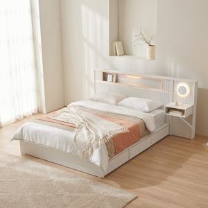 트리플 편백 원목침대SS 프레임 (사이드패널1개)