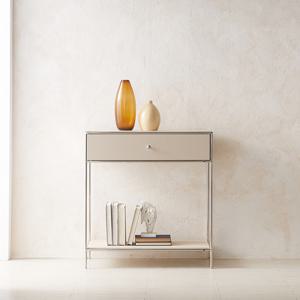 (착불)우아미가구 포티스 스테인레스 높은 콘솔 800