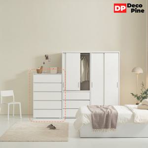 데코파인 조이 5단 서랍장 옷장 학생 수납장