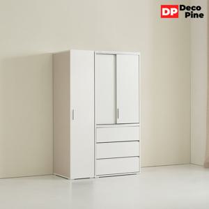 데코파인 조이 슬라이딩 장롱 1200 E세트 3단 서랍형 학생 작은