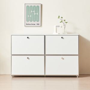 [지베스] 아이 모듈가구 미드센츄리 1200 2단서랍장