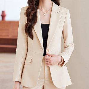 [패션시그널] 체크패브릭패턴 테일러드 싱글자켓 61F2C5